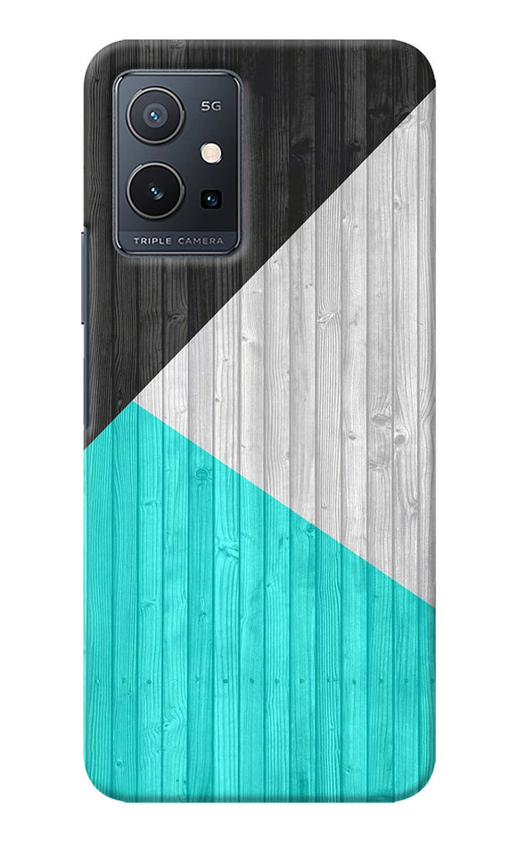 Wooden Abstract IQOO Z6 5G Back Cover