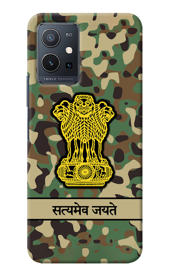 Satyamev Jayate Army IQOO Z6 5G Back Cover