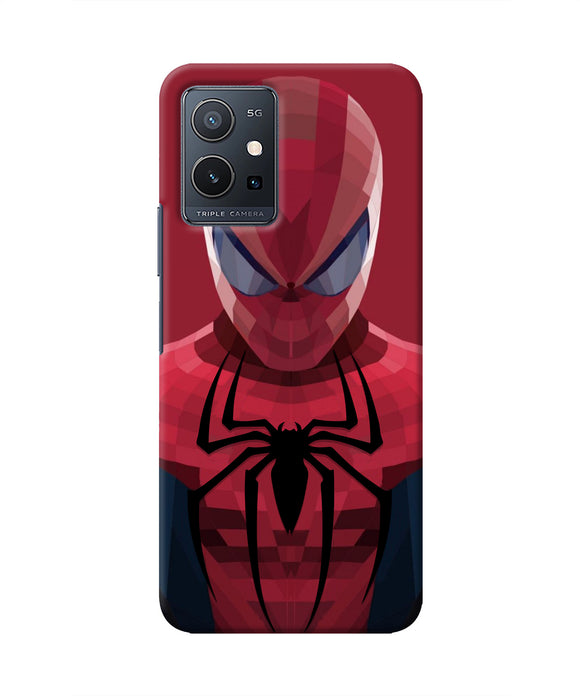 Spiderman Art IQOO Z6 5G Real 4D Back Cover