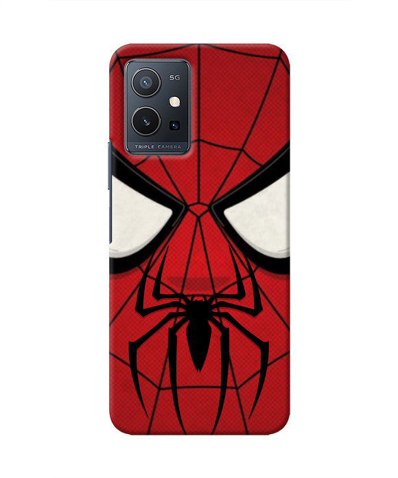 Spiderman Face IQOO Z6 5G Real 4D Back Cover