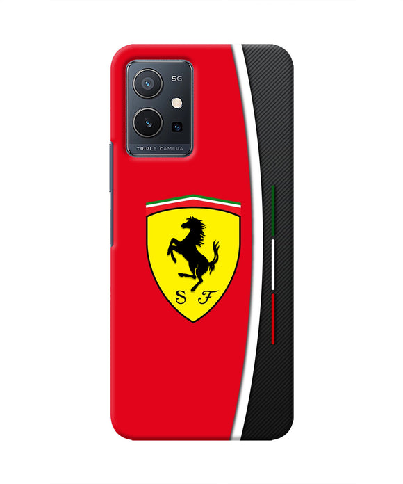Ferrari Abstract IQOO Z6 5G Real 4D Back Cover