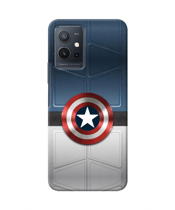 Captain America Suit IQOO Z6 5G Real 4D Back Cover