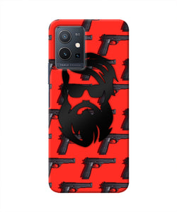 Rocky Bhai Beard Look IQOO Z6 5G Real 4D Back Cover