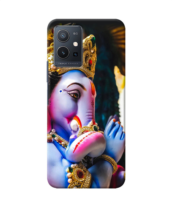 Lord ganesh statue IQOO Z6 5G Back Cover
