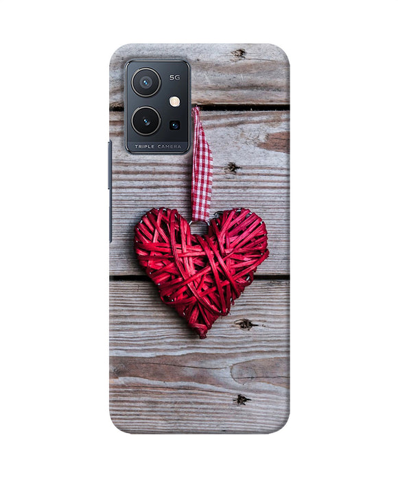 Lace heart IQOO Z6 5G Back Cover