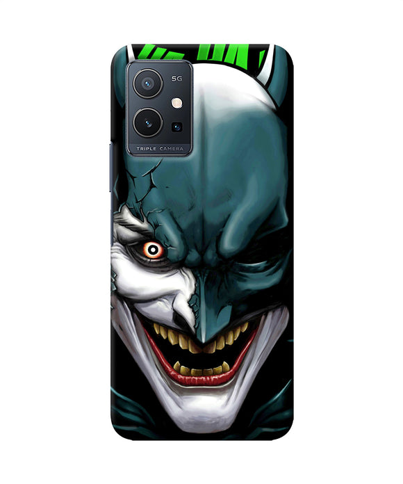 Batman joker smile IQOO Z6 5G Back Cover