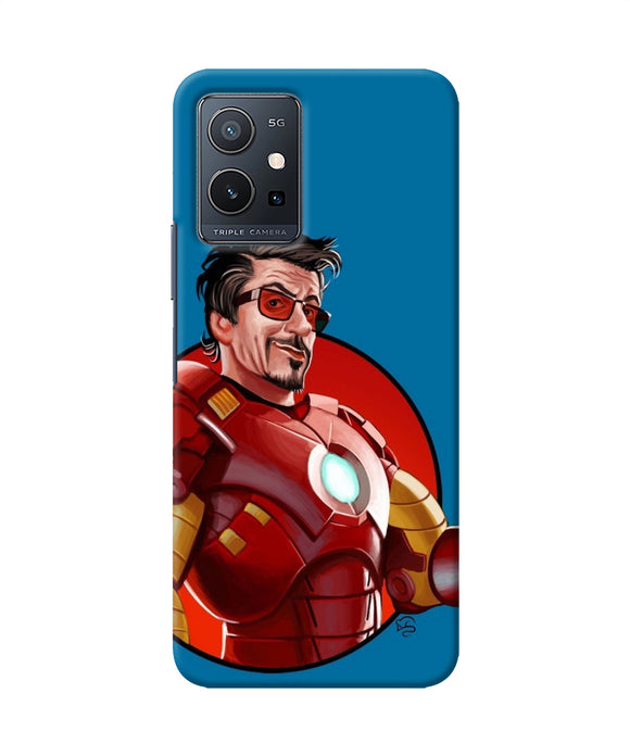 Ironman animate IQOO Z6 5G Back Cover