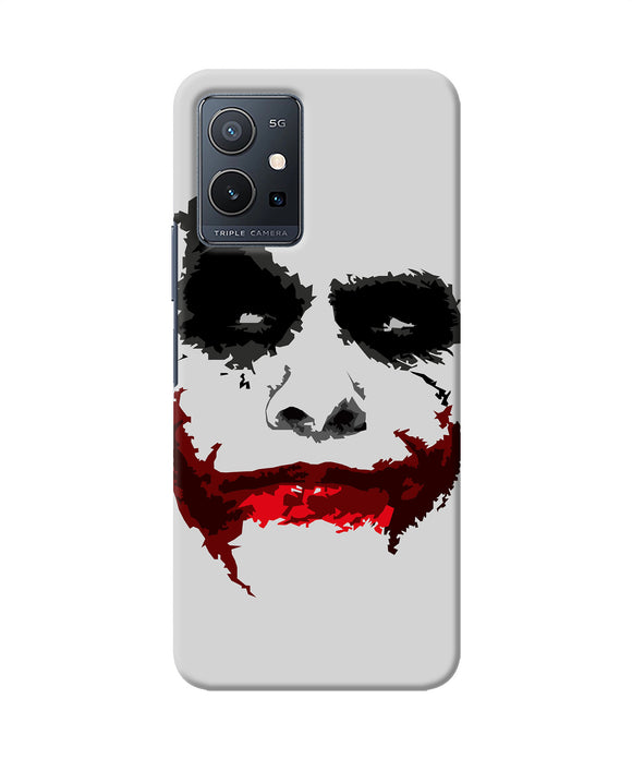 Joker dark knight red smile IQOO Z6 5G Back Cover