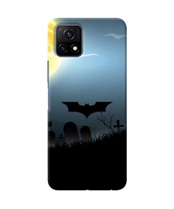 Batman Scary cemetry Vivo Y72 5G Real 4D Back Cover