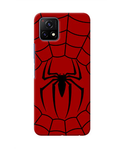 Spiderman Web Vivo Y72 5G Real 4D Back Cover