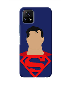 Superman Cape Vivo Y72 5G Real 4D Back Cover