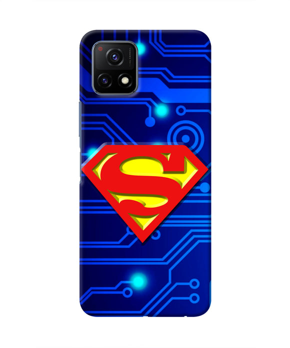 Superman Abstract Vivo Y72 5G Real 4D Back Cover