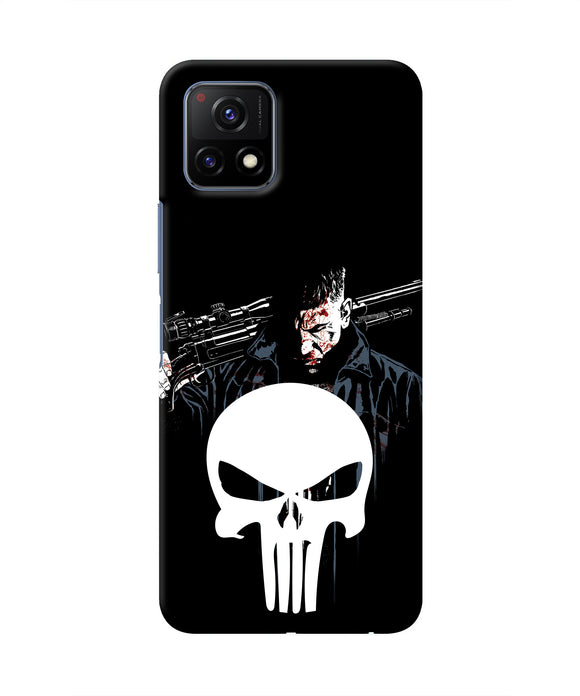 Punisher Character Vivo Y72 5G Real 4D Back Cover