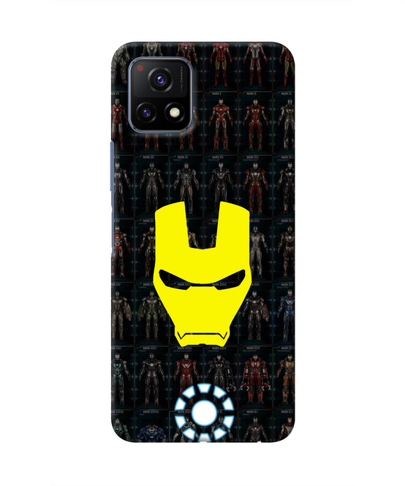 Iron Man Suit Vivo Y72 5G Real 4D Back Cover