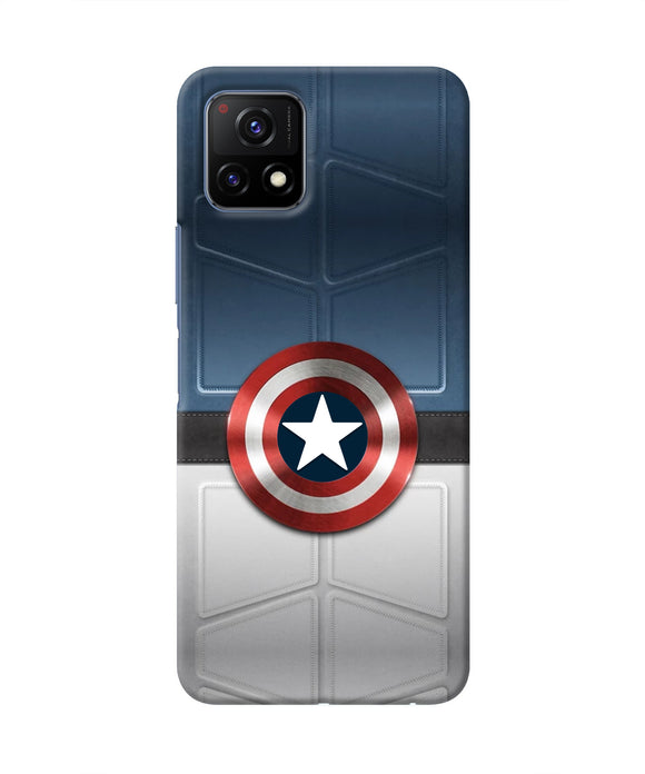 Captain America Suit Vivo Y72 5G Real 4D Back Cover