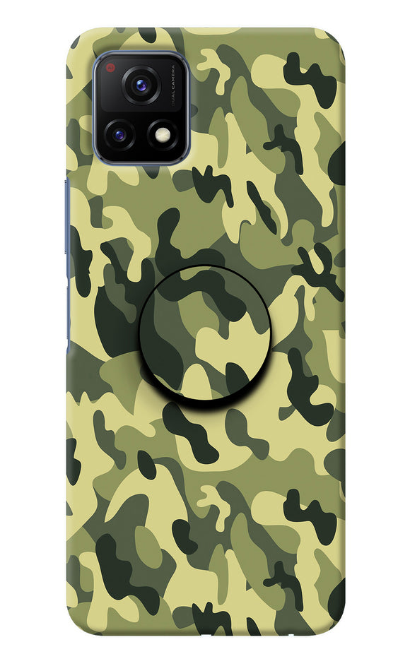 Camouflage Vivo Y72 5G Pop Case