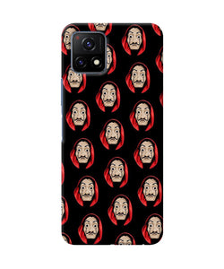 Money Heist Mask Vivo Y72 5G Back Cover