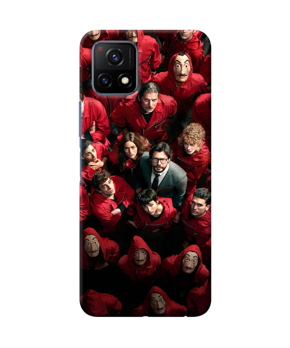 Money Heist Professor with Hostages Vivo Y72 5G Back Cover