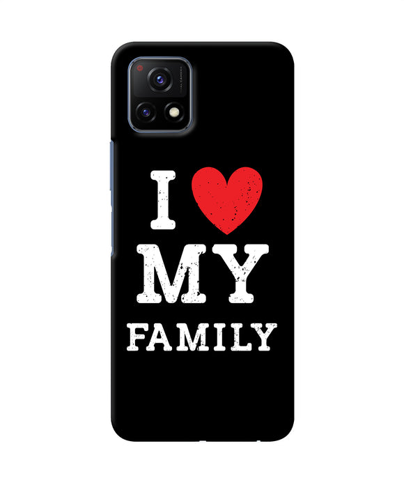 I love my family Vivo Y72 5G Back Cover