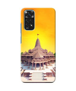 Ram Mandir Ayodhya Redmi Note 11/11S Back Cover