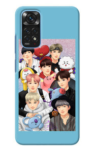 BTS with animals Redmi Note 11/11S Back Cover