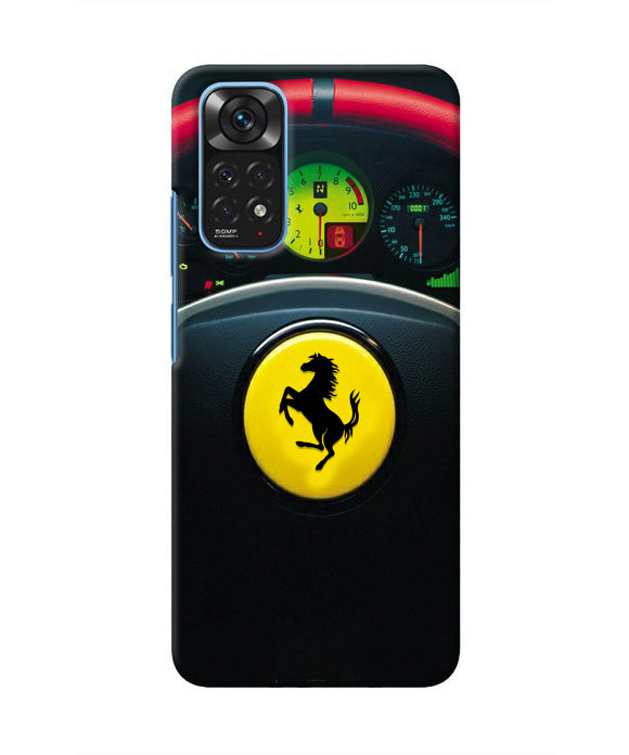 Ferrari Steeriing Wheel Redmi Note 11/11S Real 4D Back Cover