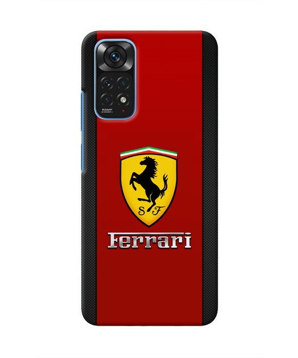 Ferrari Abstract Redmi Note 11/11S Real 4D Back Cover