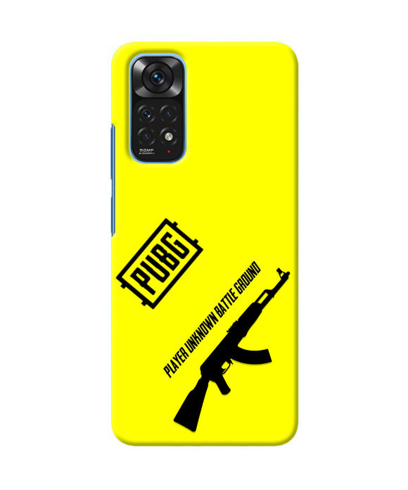 PUBG AKM Gun Redmi Note 11/11S Real 4D Back Cover