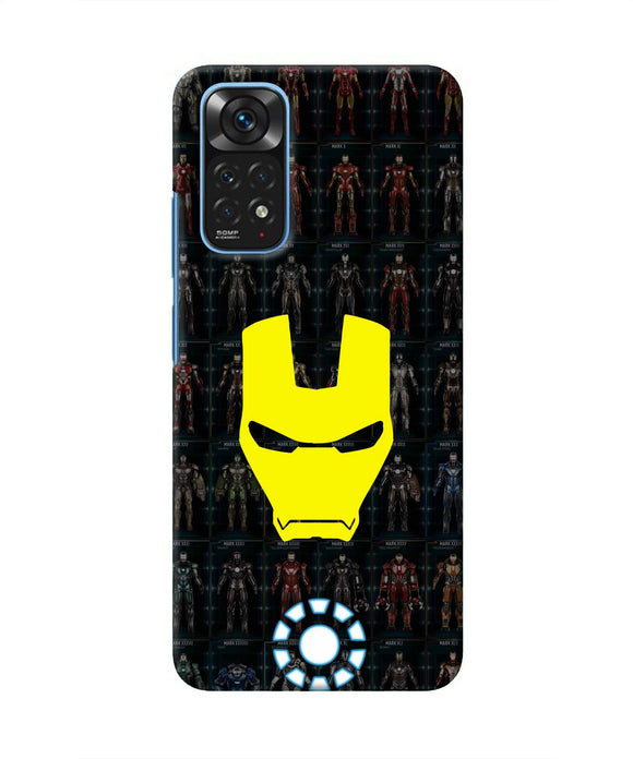 Iron Man Suit Redmi Note 11/11S Real 4D Back Cover