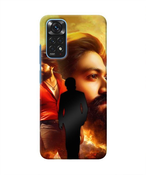 Rocky Bhai Walk Redmi Note 11/11S Real 4D Back Cover