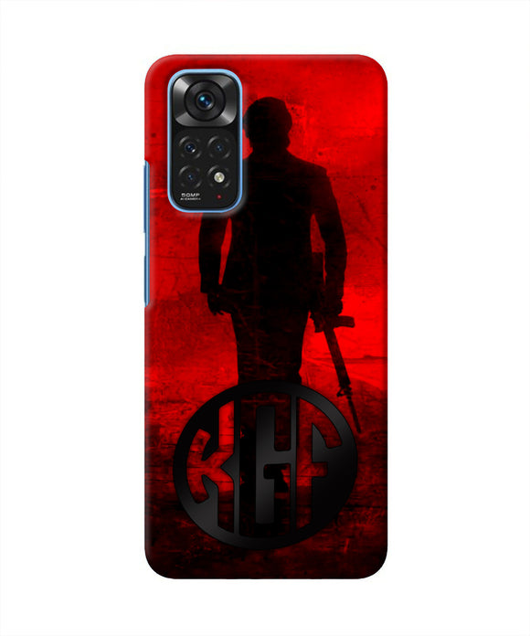 Rocky Bhai K G F Chapter 2 Logo Redmi Note 11/11S Real 4D Back Cover