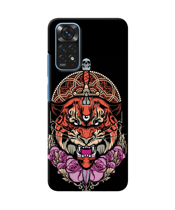 Abstract tiger Redmi Note 11/11S Back Cover