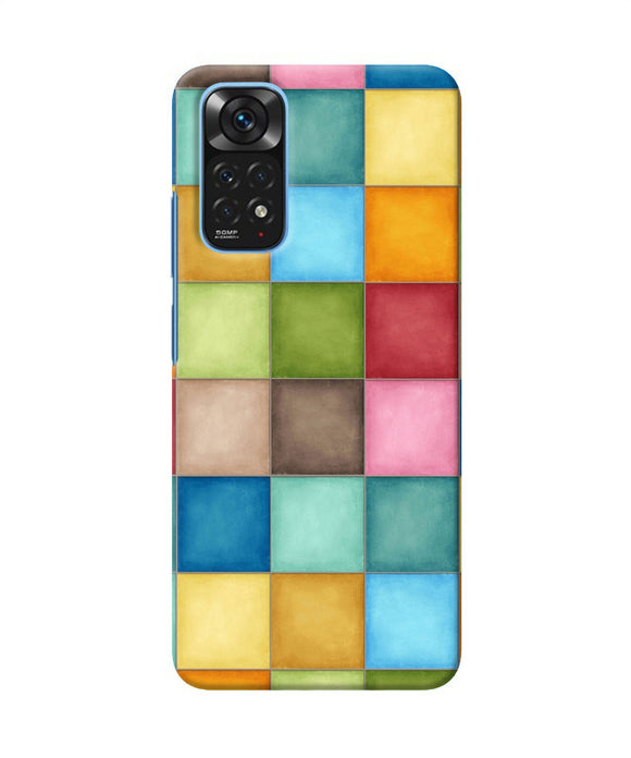 Abstract colorful squares Redmi Note 11/11S Back Cover