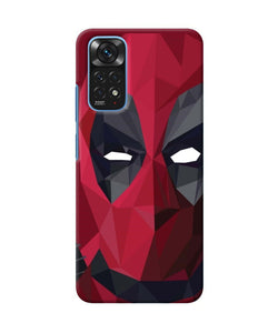 Abstract deadpool mask Redmi Note 11/11S Back Cover