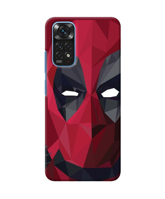 Abstract deadpool mask Redmi Note 11/11S Back Cover