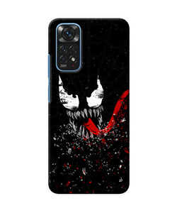 Venom black poster Redmi Note 11/11S Back Cover