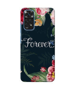 Forever flower Redmi Note 11/11S Back Cover