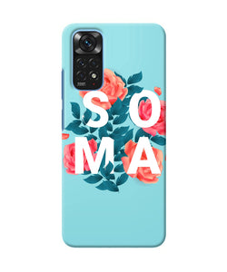 Soul mate one Redmi Note 11/11S Back Cover