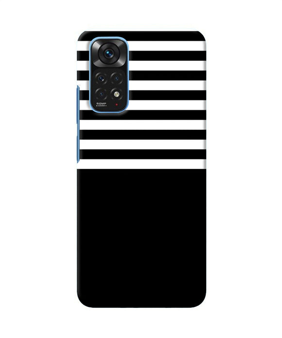 Black and white print Redmi Note 11/11S Back Cover