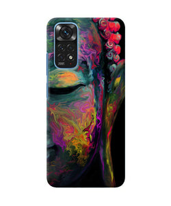 Buddha face painting Redmi Note 11/11S Back Cover