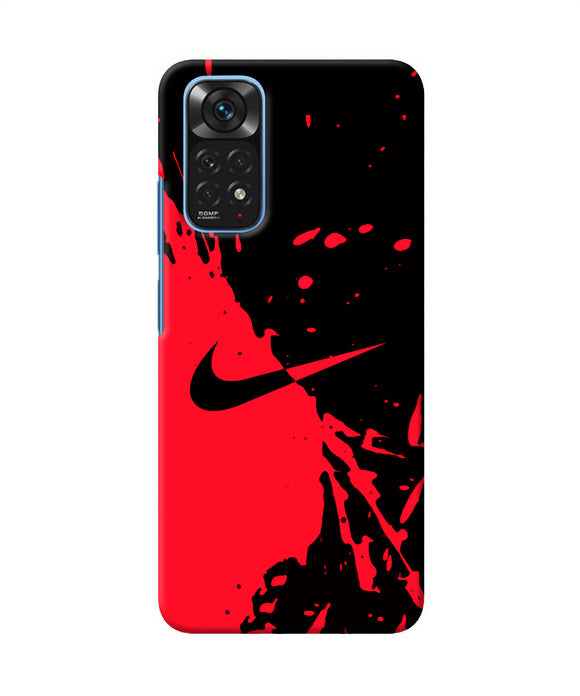 Nike red black poster Redmi Note 11/11S Back Cover