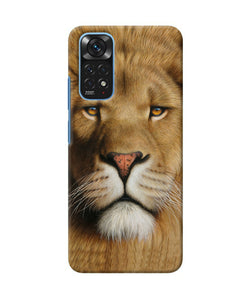 Nature lion poster Redmi Note 11/11S Back Cover