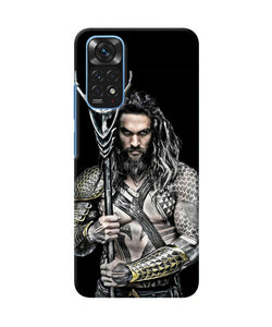 Aquaman trident black Redmi Note 11/11S Back Cover