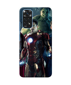 Ironman hulk space Redmi Note 11/11S Back Cover