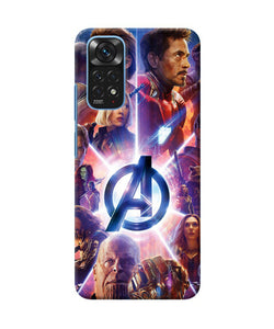 Avengers poster Redmi Note 11/11S Back Cover