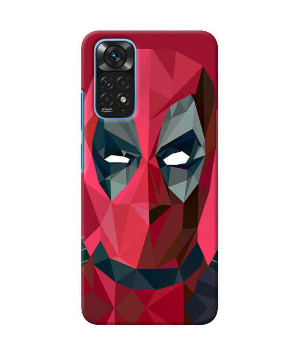 Abstract deadpool full mask Redmi Note 11/11S Back Cover