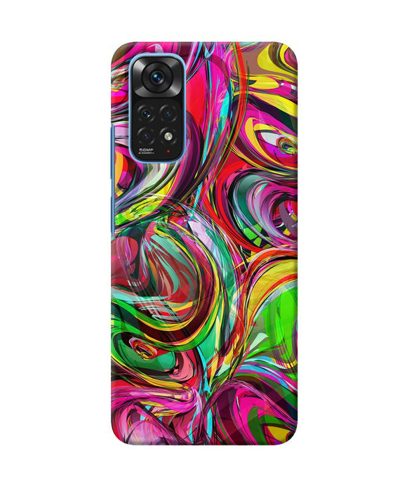 Abstract colorful ink Redmi Note 11/11S Back Cover