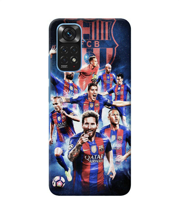 Messi FCB team Redmi Note 11/11S Back Cover