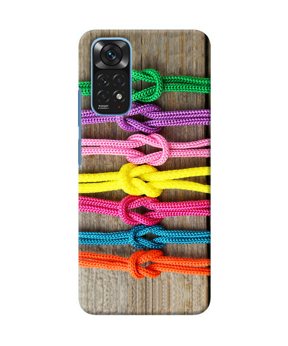 Colorful shoelace Redmi Note 11/11S Back Cover