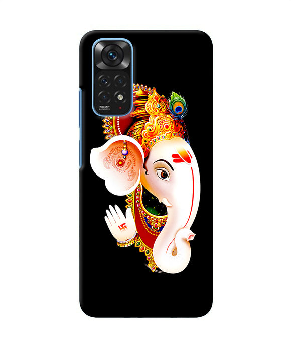 Lord ganesh face Redmi Note 11/11S Back Cover